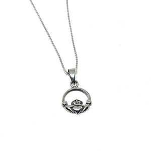 Traditional Claddagh Pendant Necklace