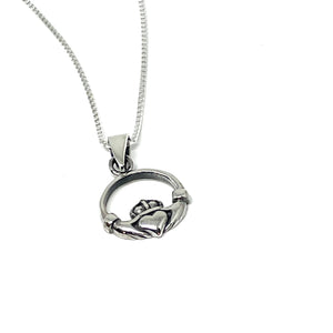 Traditional Claddagh Pendant Necklace