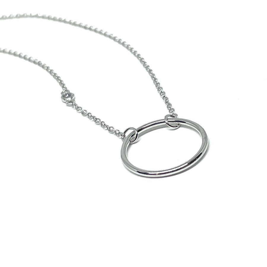“Circle of Life" Sterling Silver Necklace