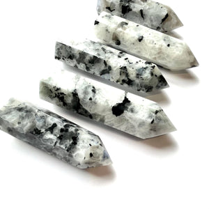 Rainbow Moonstone Crystal Tower