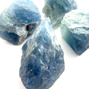 Raw Blue Fluorite Crystal