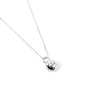 STERLING SILVER VOLLEYBALL NECKLACE