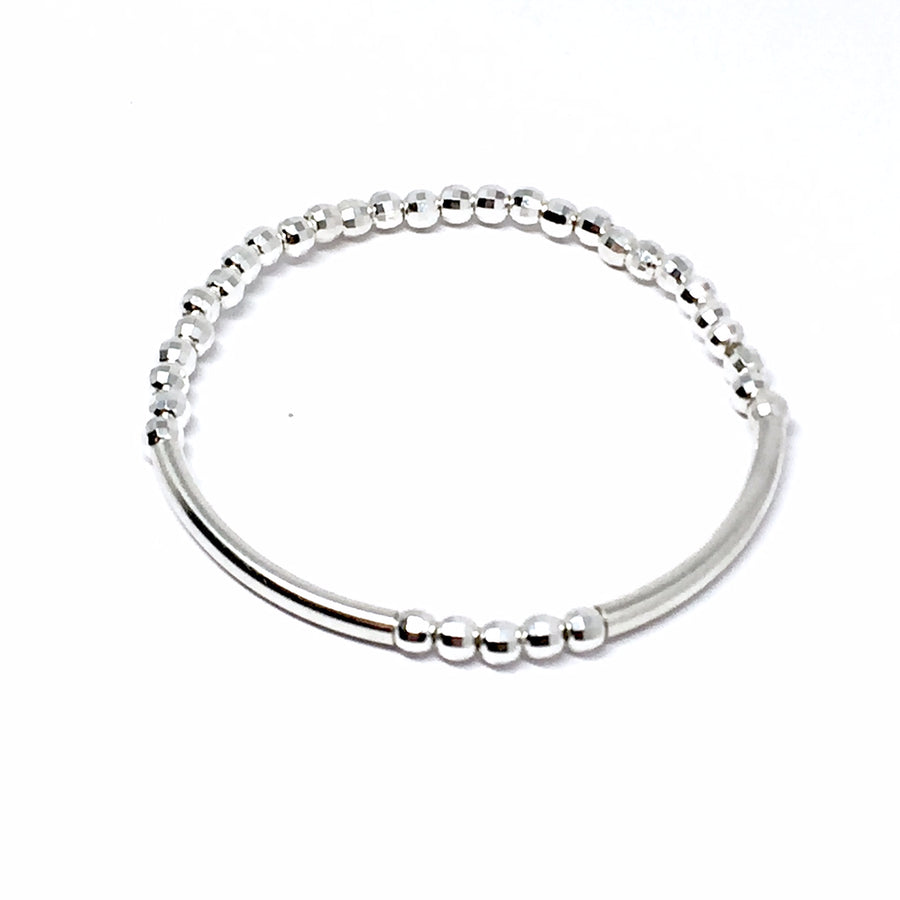 THE “DAZZLE” STERLING SILVER BRACELET