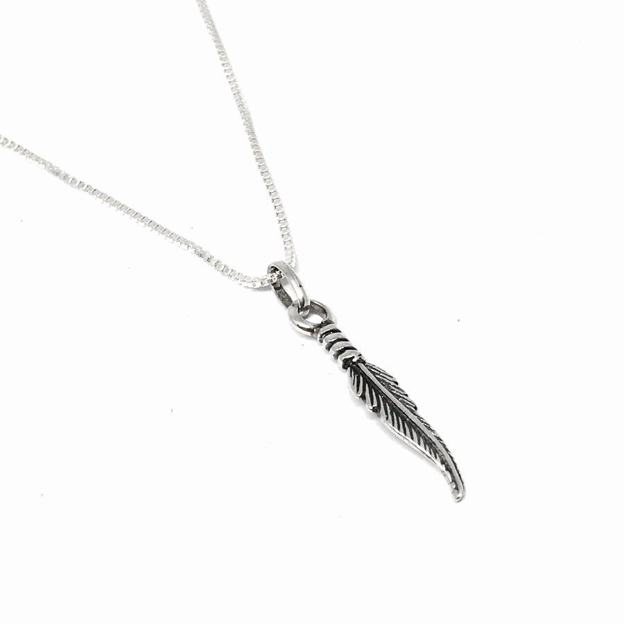 Single Feather Necklace