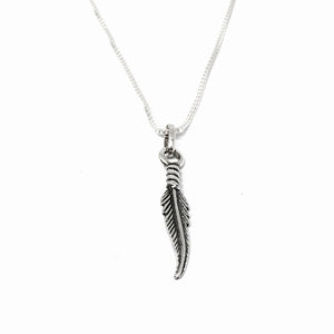 Single Feather Necklace