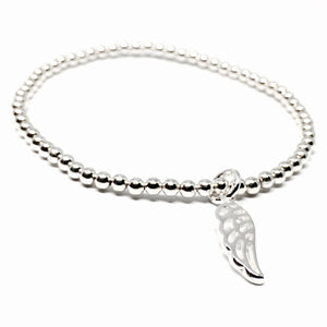 Angel Wing Stretch Bracelet