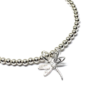 Sterling Silver Dragonfly Bracelet