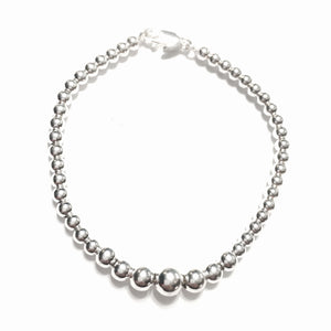 Sterling Silver Princess Bracelet - Made in Italy