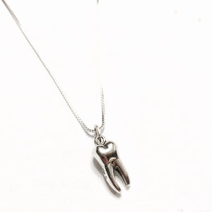 Sterling Silver Tooth Fairy Necklace