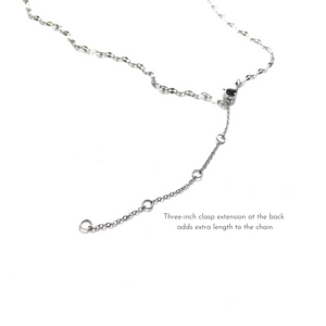 The “Emily" Drop Bar Necklace