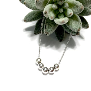 STERLING SILVER SIMPLY SIMPLISTIC NECKLACE