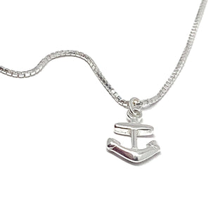 "MY LITTLE ANCHOR" SILVER NECKLACE