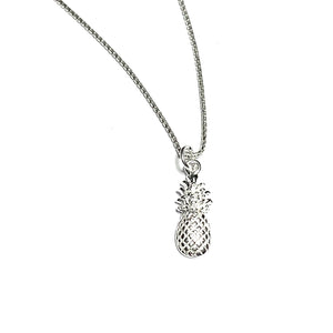 Sterling Silver Pineapple Necklace