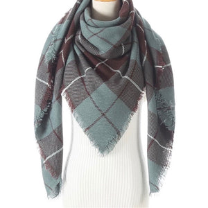 BLANKET SCARF - HUNTER