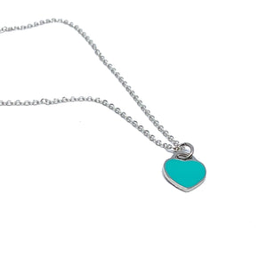 THE "FOREVER" HEART STERLING SILVER NECKLACE