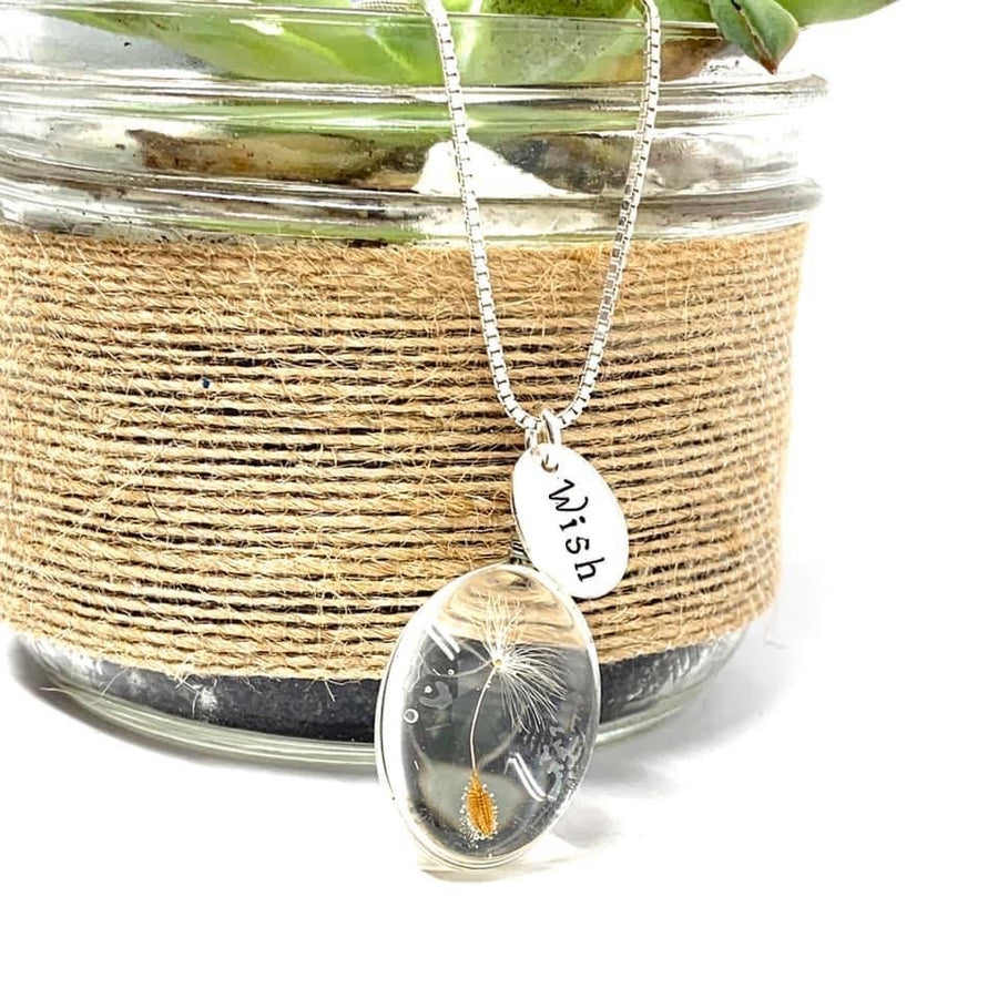OVAL WISH NECKLACE!!