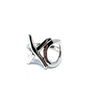 THE XO STERLING SILVER RING