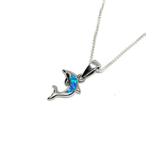 STERLING SILVER DOLPHIN NECKLACE